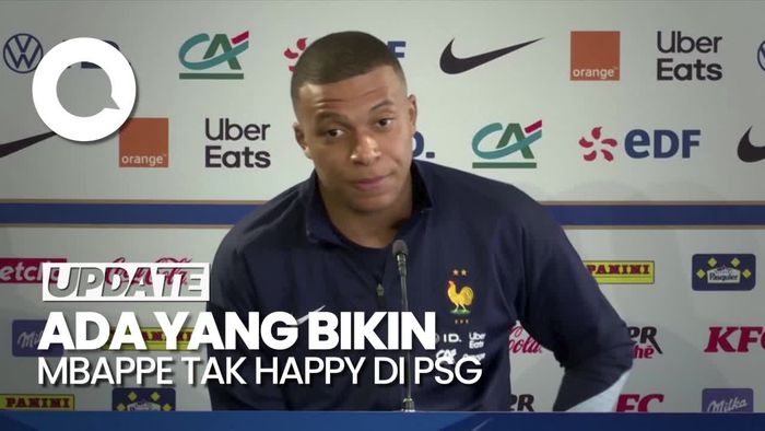 Mbappe: Ada Orang-orang yang Bikin Saya Tak Bahagia di PSG