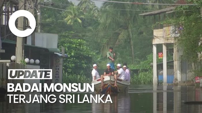 Banjir Bandang-Longsor Terjang Sri Lanka, 17 Orang Tewas