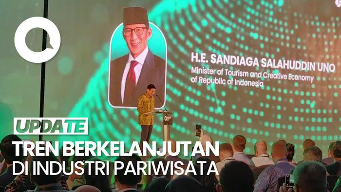 Sandiaga Uno Paparkan Tren Pariwisata Berkelanjutan di Indonesia 