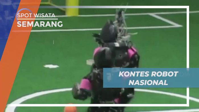 Beradu Kreativitas di Kontes Robot Nasional, Semarang