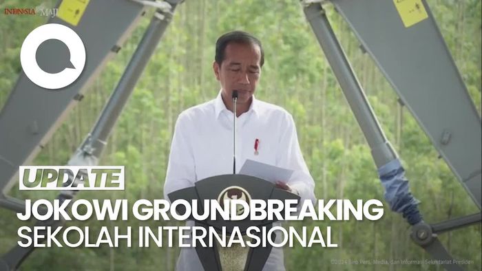 Jokowi: Sekarang Sudah Ada 7 Sekolah yang Dibangun di IKN