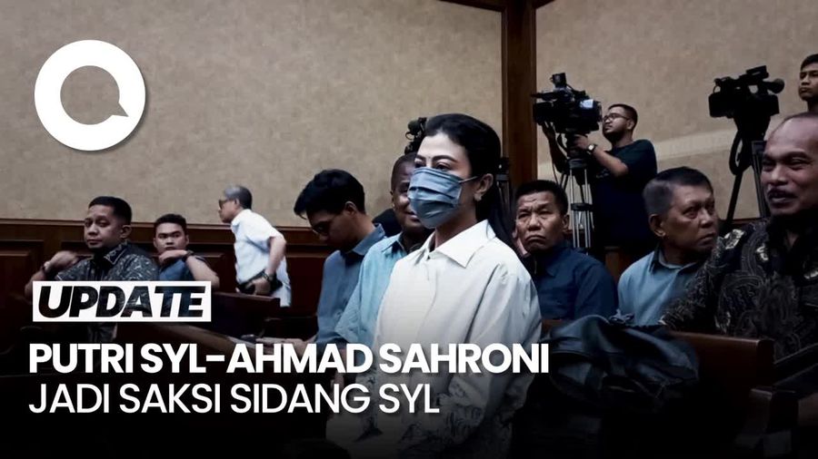 Putri SYL-Ahmad Sahroni Tiba di PN Tipikor, Jadi Saksi Sidang SYL
