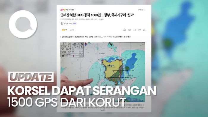 Selain Kirim Balon Tinja, Korut Juga Serang GPS Korsel