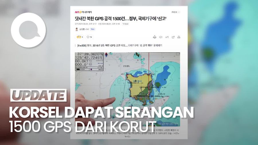 Selain Kirim Balon Tinja, Korut Juga Serang GPS Korsel