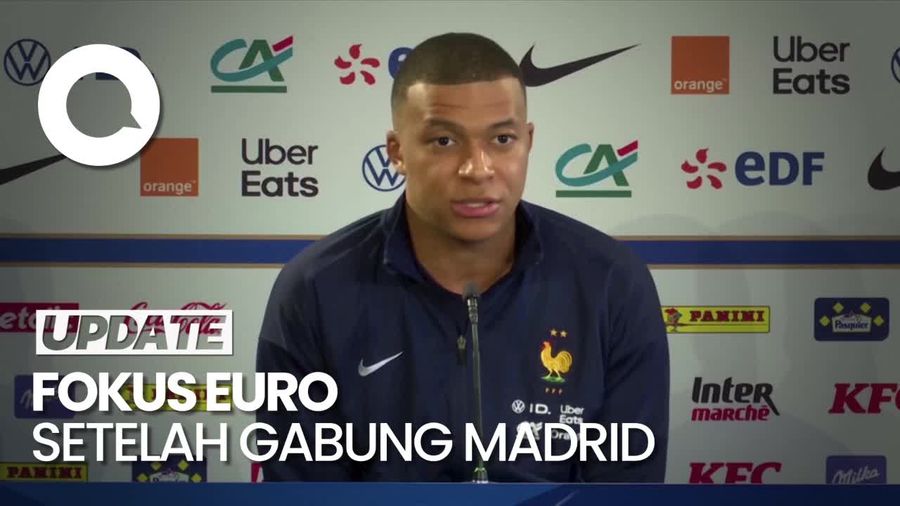 Mbappe: Piala Eropa Lebih Rumit dari Piala Dunia