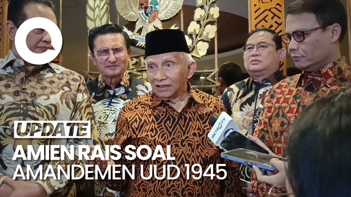 Amien Rais Setuju Presiden Kembali Dipilih MPR