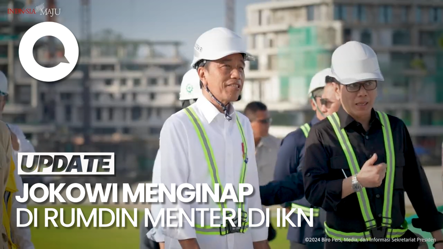 Jokowi Cerita Menginap di Rumah Dinas Menteri PUPR di IKN: Tidur Nyenyak