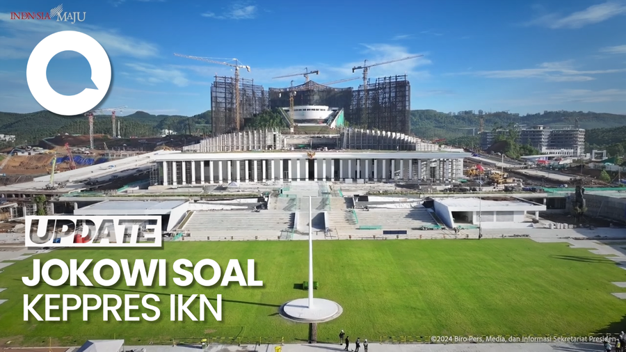 Jokowi soal Keppres IKN: Bisa Juga Presiden Terpilih yang Menandatangani