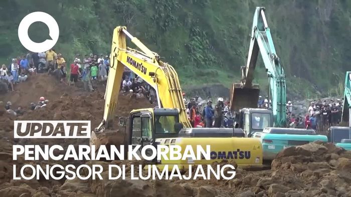 Alat Berat Dikerahkan Cari 3 Korban Longsor di Lumajang