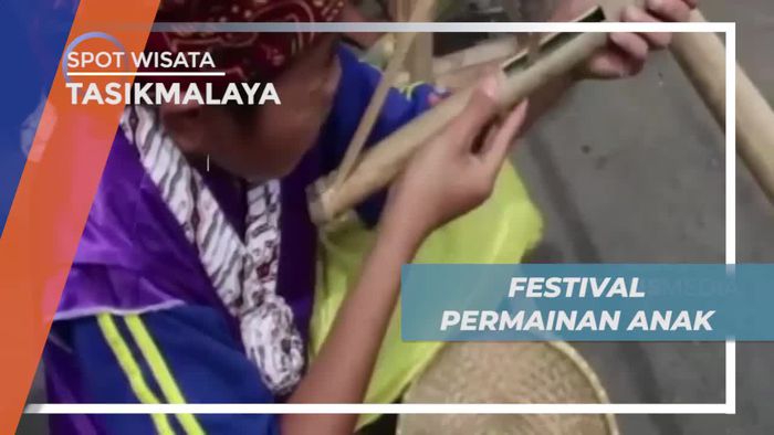 Melestarikan Budaya dengan Menggelar Festival Permainan Tradisional Anak, Tasikmalaya