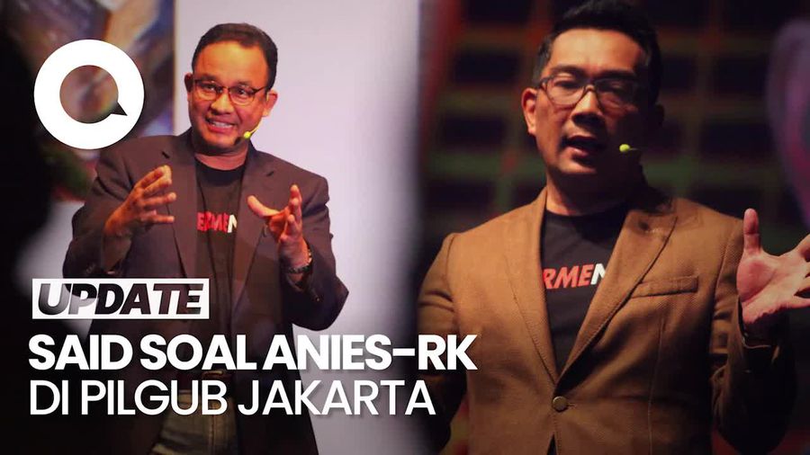 Said PDIP Nilai Anies-Ridwan Kamil Menarik di Pilgub Jakarta