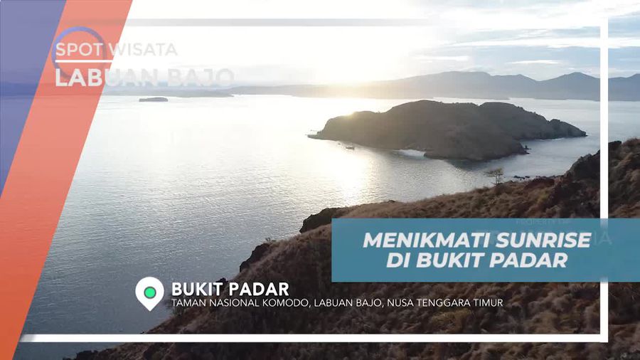 Menikmati Momen Seru Berlatar Indahnya Sunrise di Bukit Padar, Labuan Bajo