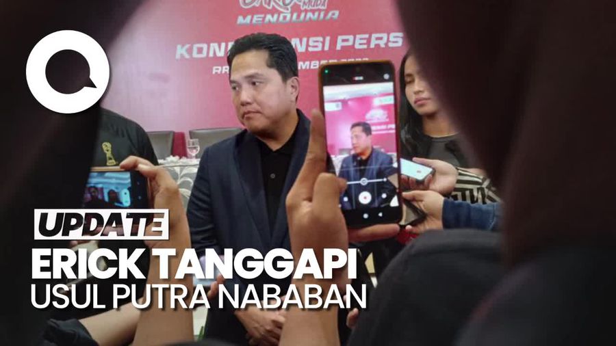 Erick Thohir Respons Usulan Timnas Diisi 60% Pemain Lokal