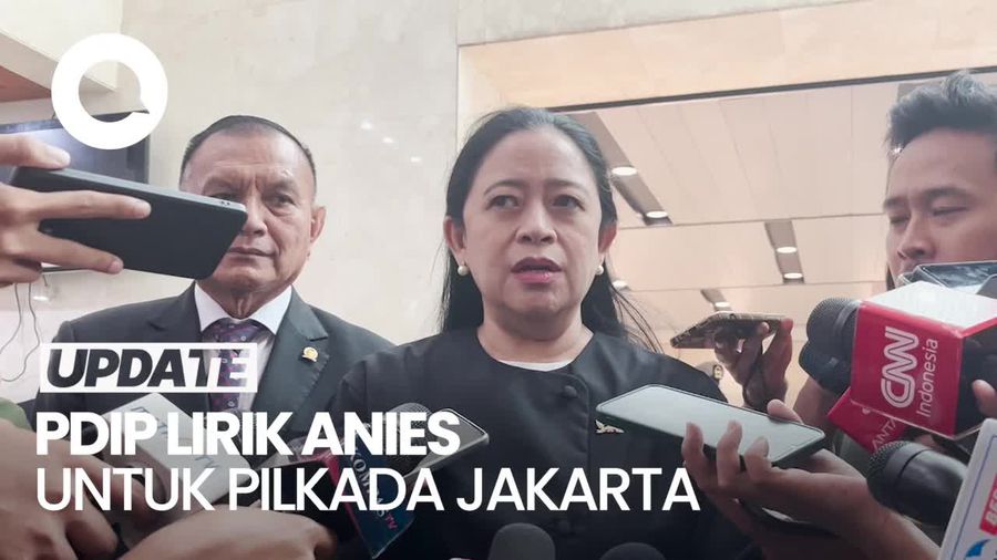 Gestur Puan soal Anies yang Disebut Menarik untuk Pilgub DKI