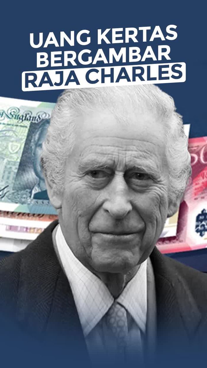 Uang Kertas Bergambar Raja Charles Mulai Beredar