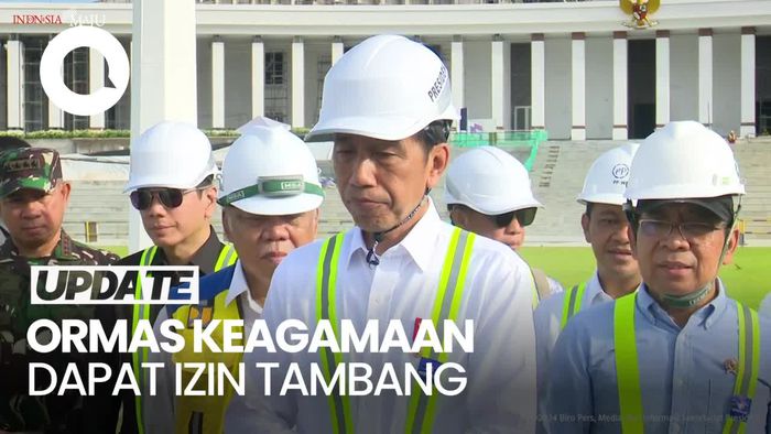 Jokowi soal Ormas Keagamaan Dapat Izin Tambang: Persyaratannya Ketat
