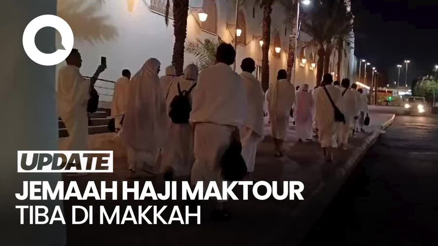 Rombongan Jemaah Haji Maktour Tiba di Makkah