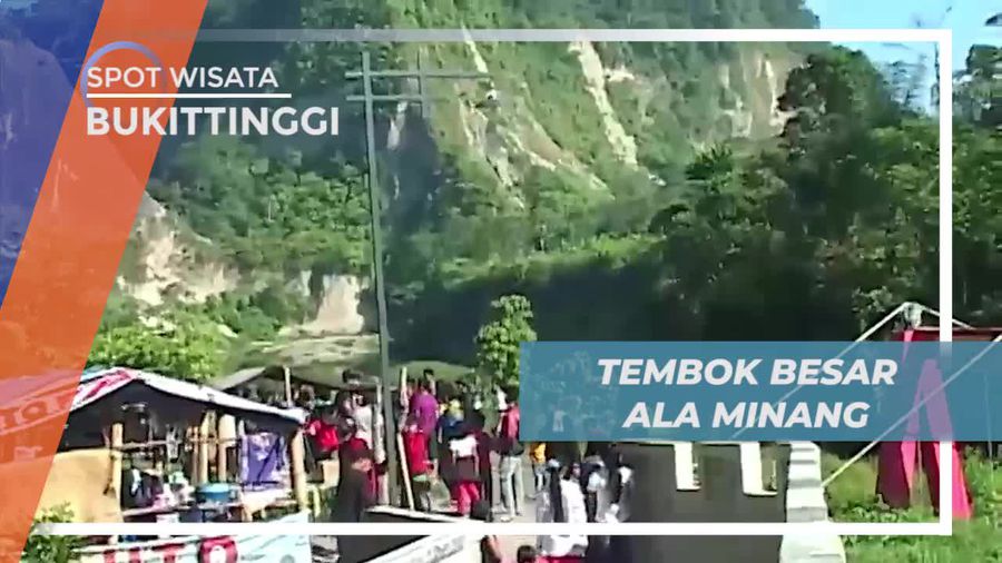 Melintasi Janjang Koto Gadang, Tembok Besar Cina Ala Minang, Bukittinggi