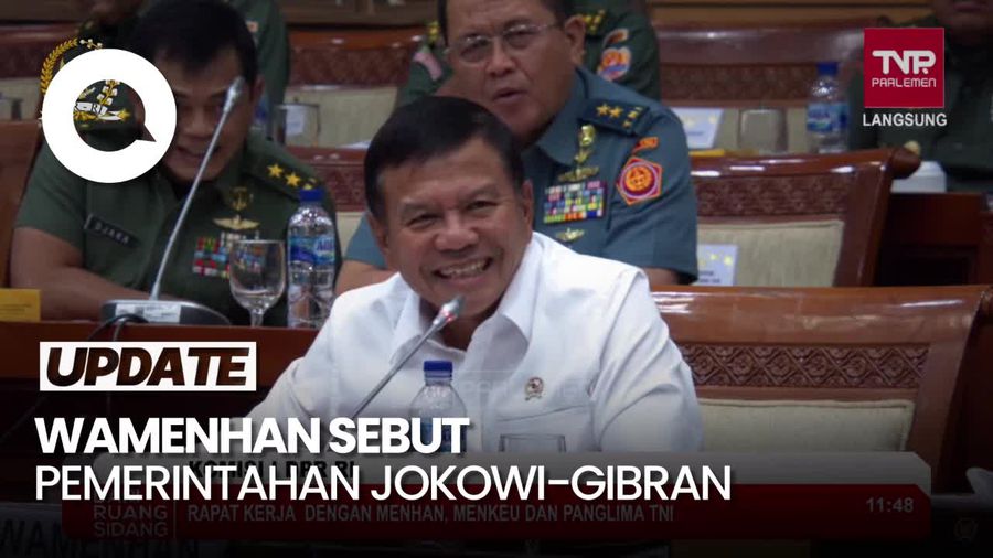 Momen Wamenhan Sebut Pemerintahan Jokowi-Gibran Bikin Komisi I Tertawa