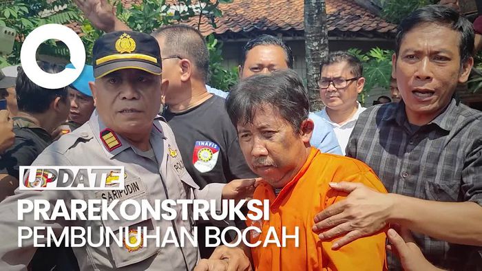 34 Adegan Diperagakan dalam Prarekonstruksi Pembunuhan Bocah di Bekasi