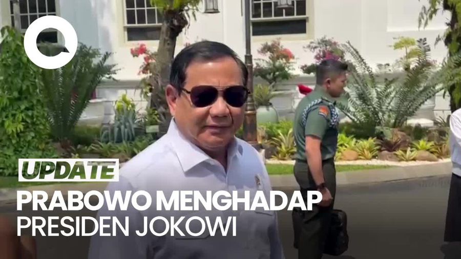 Prabowo Menghadap Jokowi di Istana, Ini yang Dilaporkan