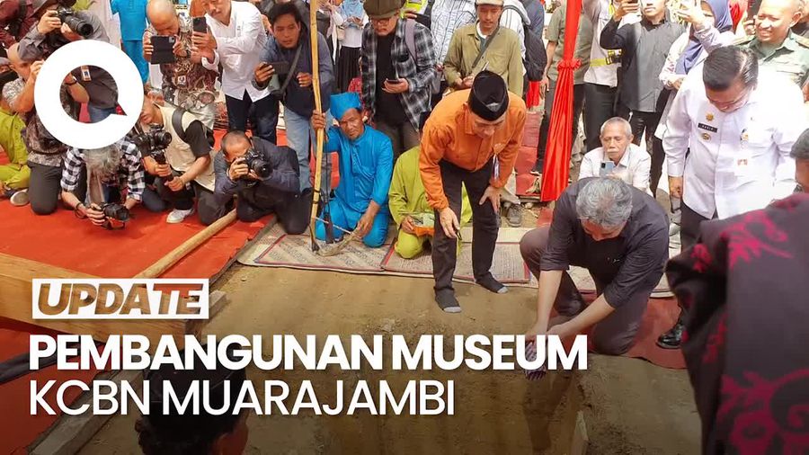 Melihat Prosesi Tegak Sako Pembangunan Museum KCBN Muarajambi