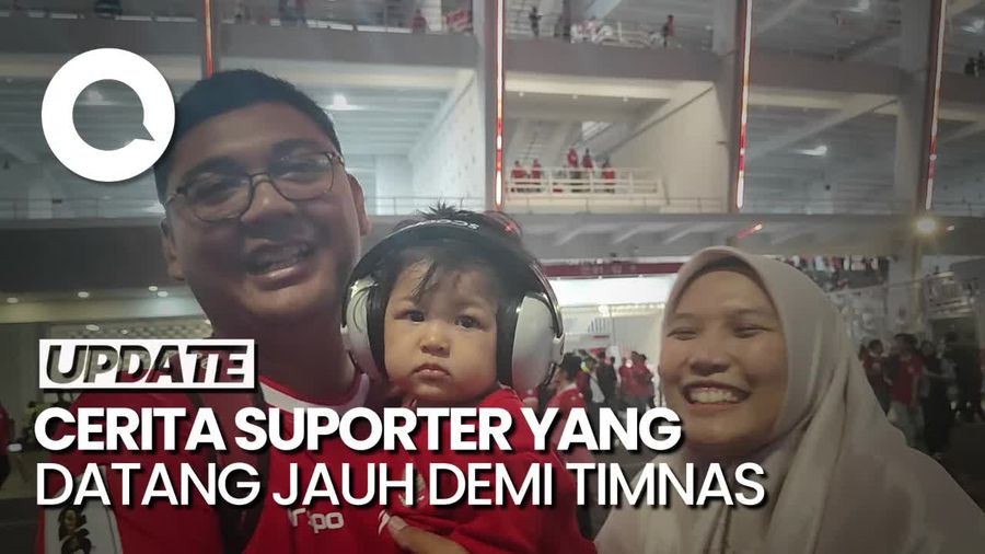 Cerita Suporter Indonesia, Jauh-jauh dari Lampung Demi Laga Timnas Vs Irak