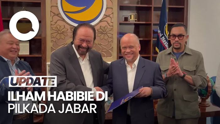 NasDem Resmi Usung Ilham Habibie di Pilkada Jawa Barat