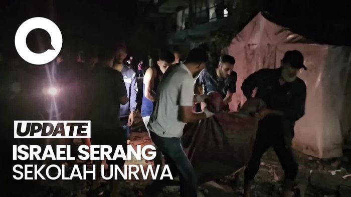 Israel Bombardir Sekolah UNRWA di Gaza, 27 Orang Tewas