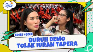 Buruh Demo Tolak Iuran Tapera 