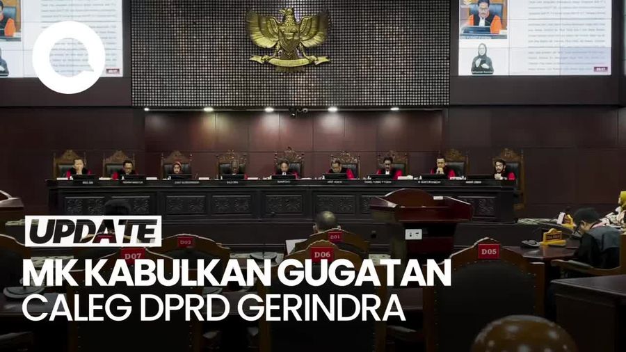 MK Terima Gugatan Caleg Gerindra di Cianjur, 1 TPS PSU-4 TPS Hitung Ulang