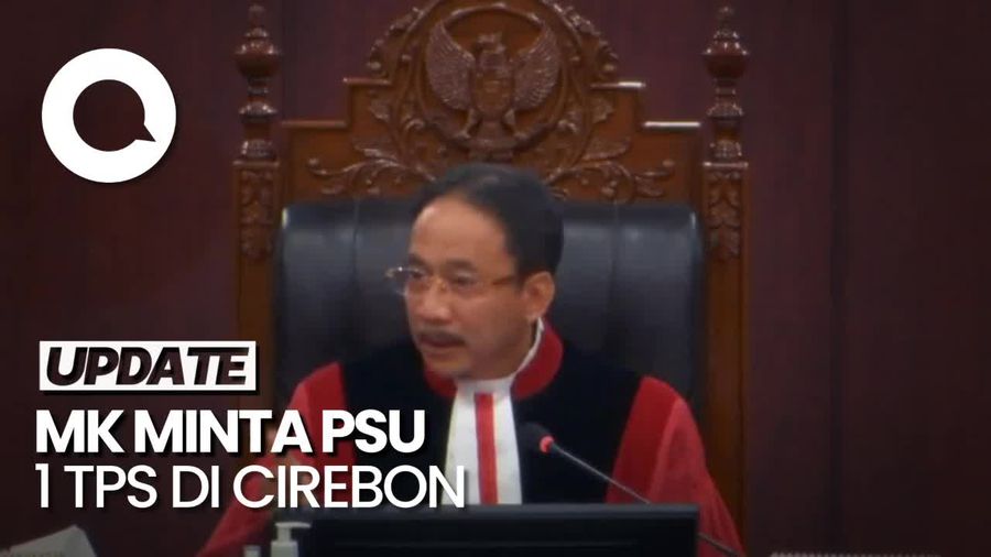 MK Minta 1 TPS di Cirebon Coblos Ulang gegara 3 Surat Suara Robek
