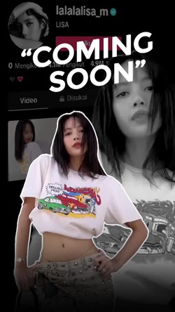 Video Perdana Lisa BLACKPINK di TikTok