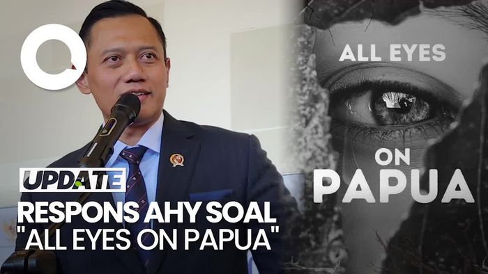 Menteri AHY Angkat Bicara Soal Ramai Seruan All Eyes on Papua