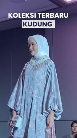 Paduan Satin dan Brokat di Koleksi Terbaru Kudung