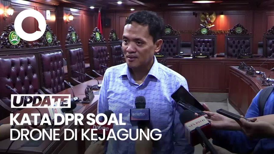 DPR Respons Drone yang Ditembak Jatuh Kejagung