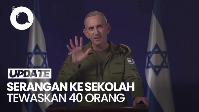 Dalih Israel Serang Sekolah PBB Karena Dituding Sarang Hamas