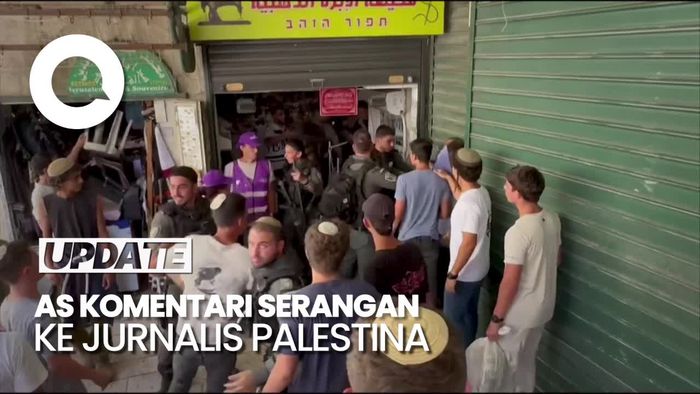 AS Kutuk Serangan Israel ke Jurnalis Palestina saat Pawai Hari Yerusalem