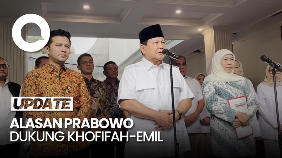Alasan Prabowo Usung Khofifah-Emil: Terbukti Kinerjanya, Membanggakan!