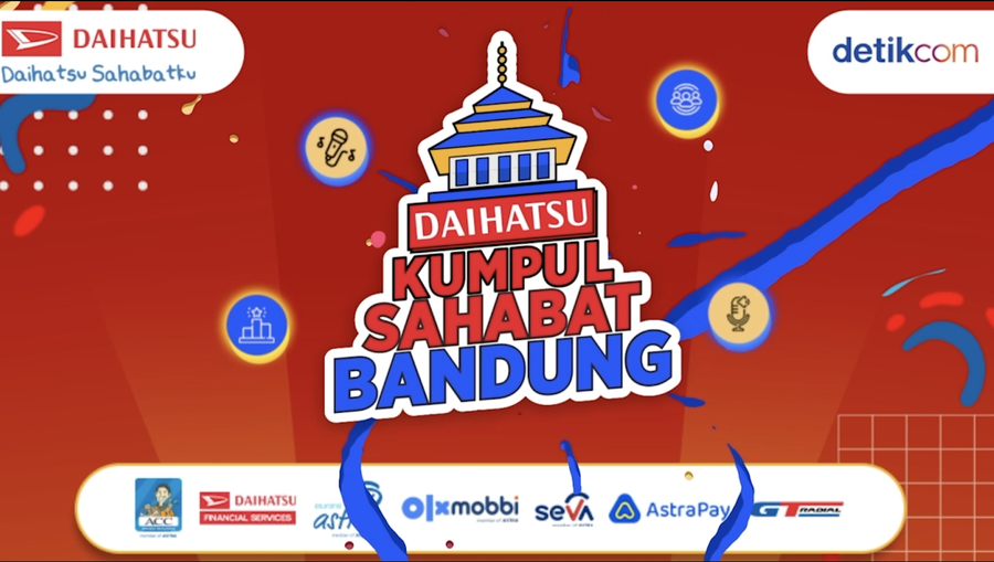 Keseruan Daihatsu Kumpul Sahabat Bandung di Kiara Artha Park