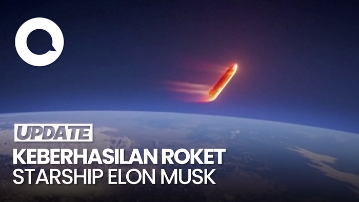 Momen Roket Starship Elon Musk Sukses Terbang ke Antariksa