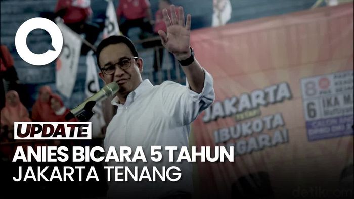 Anies: 5 Tahun Jakarta Tenang, Mudah-mudahan Ini Bisa Diteruskan