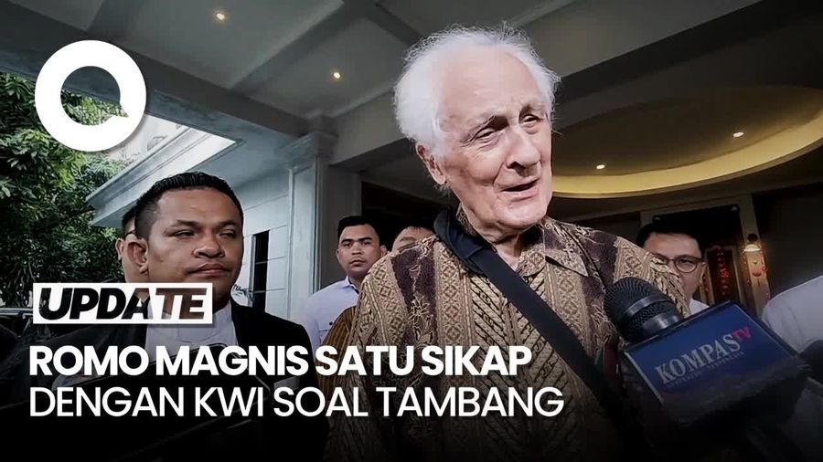 Romo Magnis Tolak Kelola Tambang: Umat Kami Harapkan Kedalaman Agama