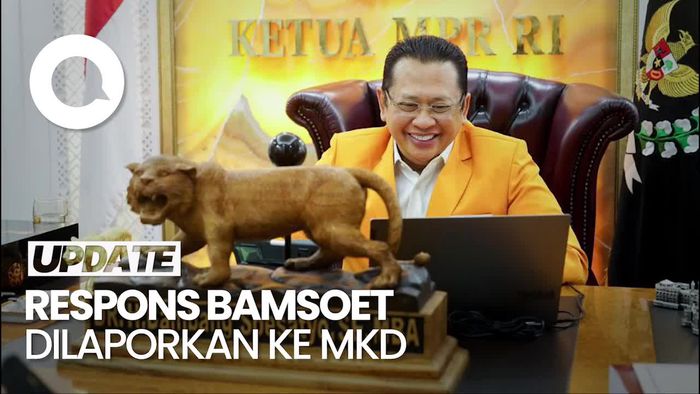 Dilaporkan ke MKD DPR, Bamsoet: Senyumin Aja