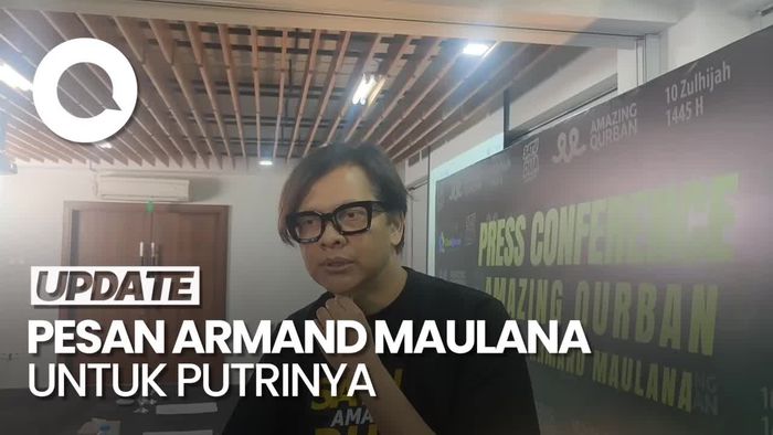 Pesan Armand Maulana ke Putrinya untuk Selalu Baca Al-Quran
