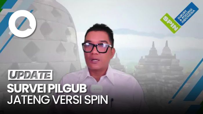 Survei SPIN untuk Pilgub Jateng: Sudaryono 20,7%, Hendi 13,3%, Taj Yasin 13,1%