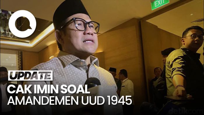 Cak Imin Soal Amandemen UUD: Perlu Penyempurnaan Untuk Cegah Penyelewengan