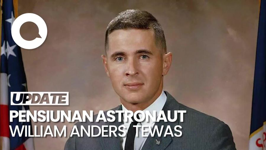Astronaut Pertama yang Mengorbit Bulan Tewas dalam Kecelakaan Pesawat