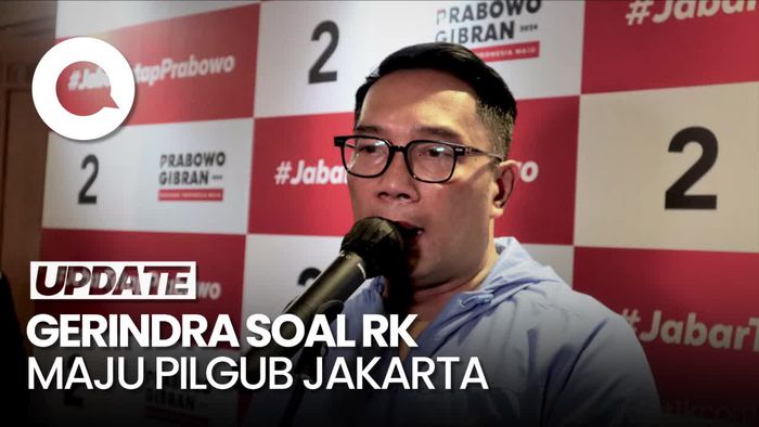 Prabowo soal Usung RK di Pilgub Jakarta: Tunggu Tanggal Mainnya