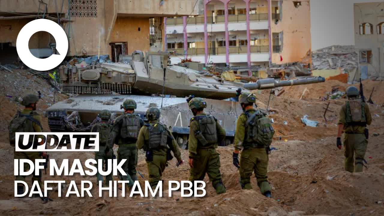 Tentara Israel Masuk Daftar Hitam PBB!